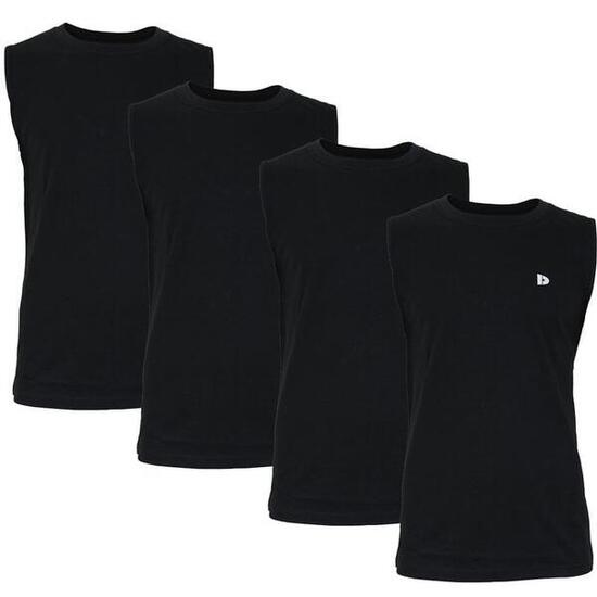 Lot de 4 t-shirts sans manches Donnay pour homme Stan