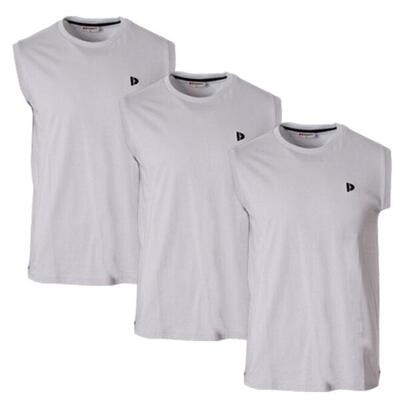 3-pack donnay heren mouwloos t-shirt stan