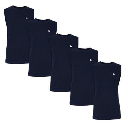 Lot de 5 t-shirts sans manches Donnay pour homme Stan