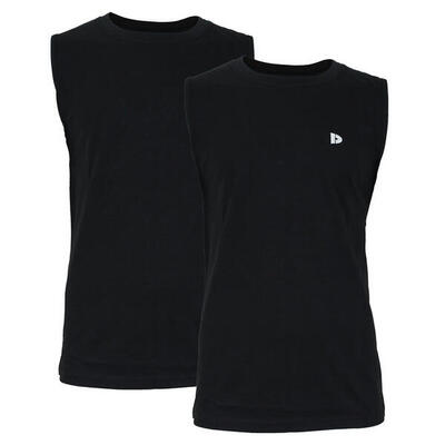 2-pack donnay heren mouwloos t-shirt stan