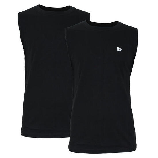 Lot de 2 t-shirts sans manches Donnay pour homme Stan