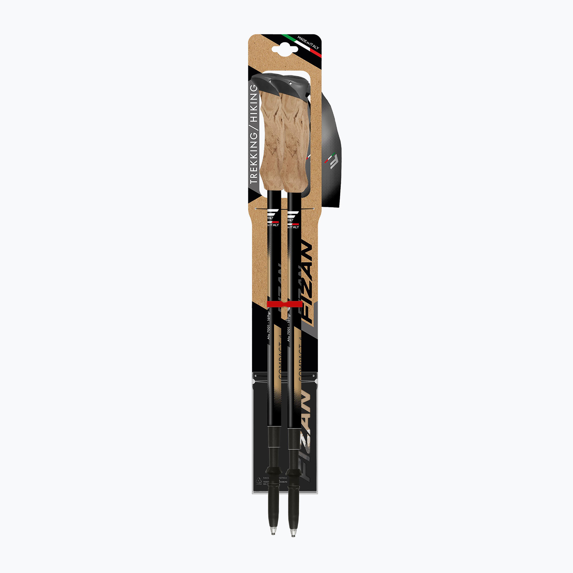 Bastones de trekking Fizan Compact 4 Tech 3/7