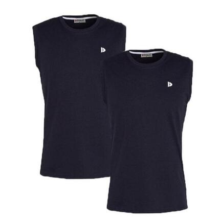 Lot de 2 t-shirts sans manches Donnay pour homme Stan