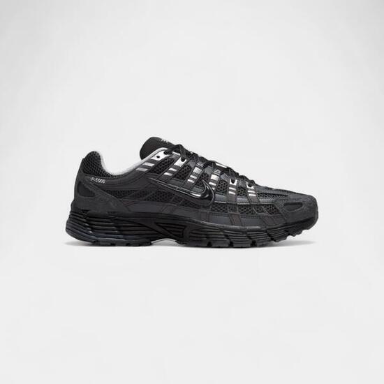 Nike P-6000 Suede Anthracite Metallic Silver