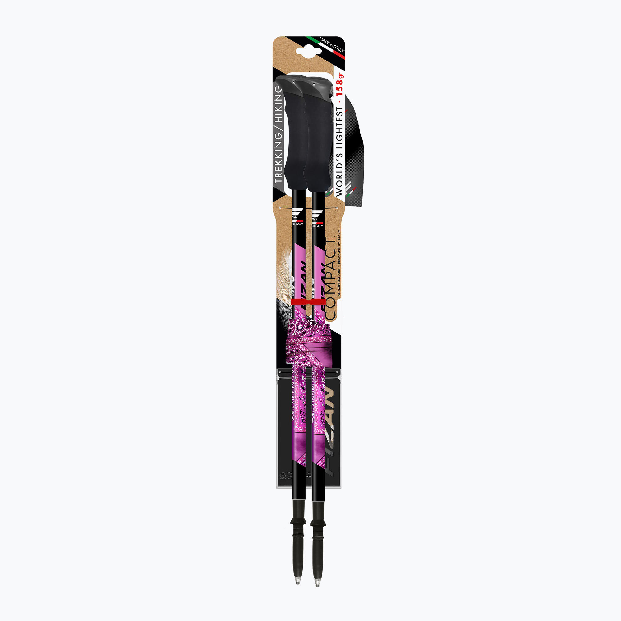 Bâton de trekking Fizan Compact 3/7