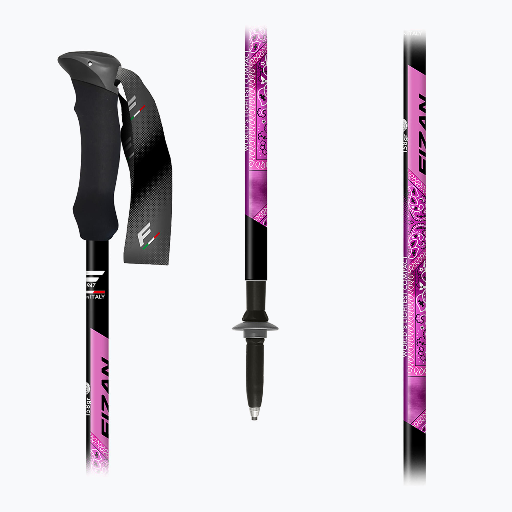 Bâton de trekking Fizan Compact 5/7