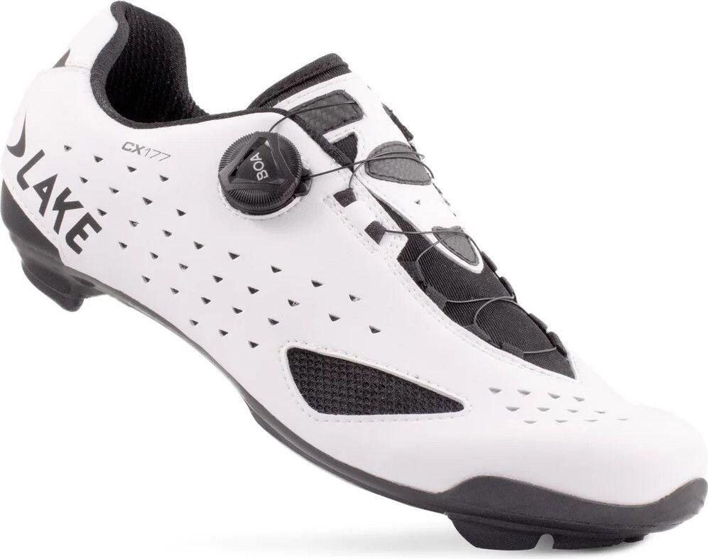 Scarpe da strada Lake CX177 Bianco/Nero - Standard 2/6