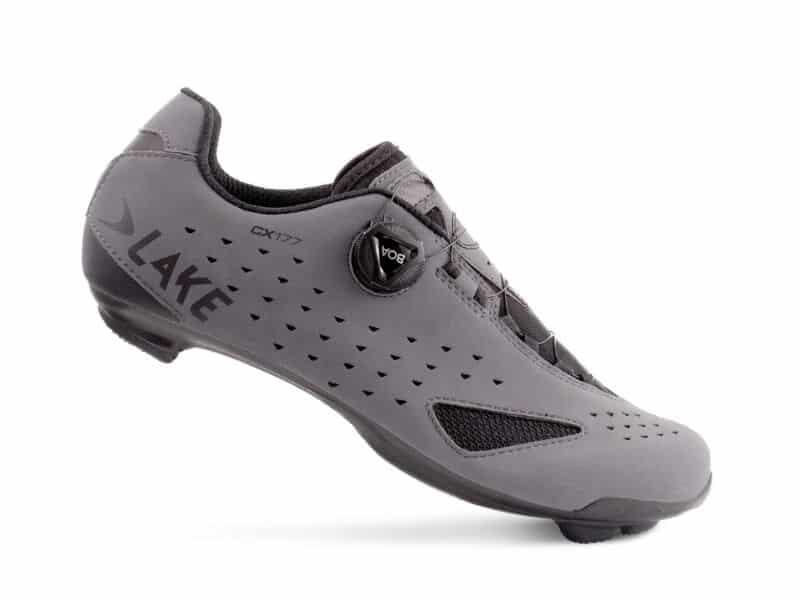 Scarpe da strada Lake CX177 Bianco/Nero - Standard 5/6