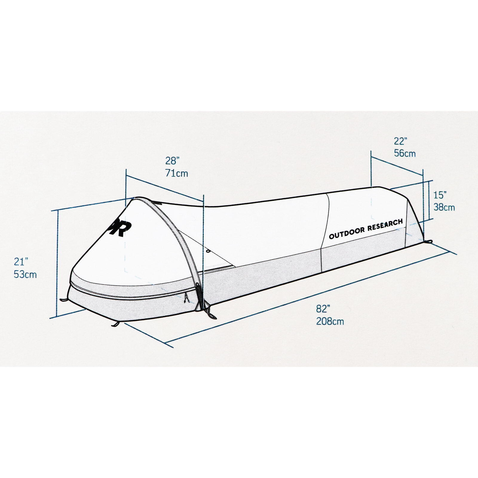Biwaksack Helium UL Bivy spice 2/6