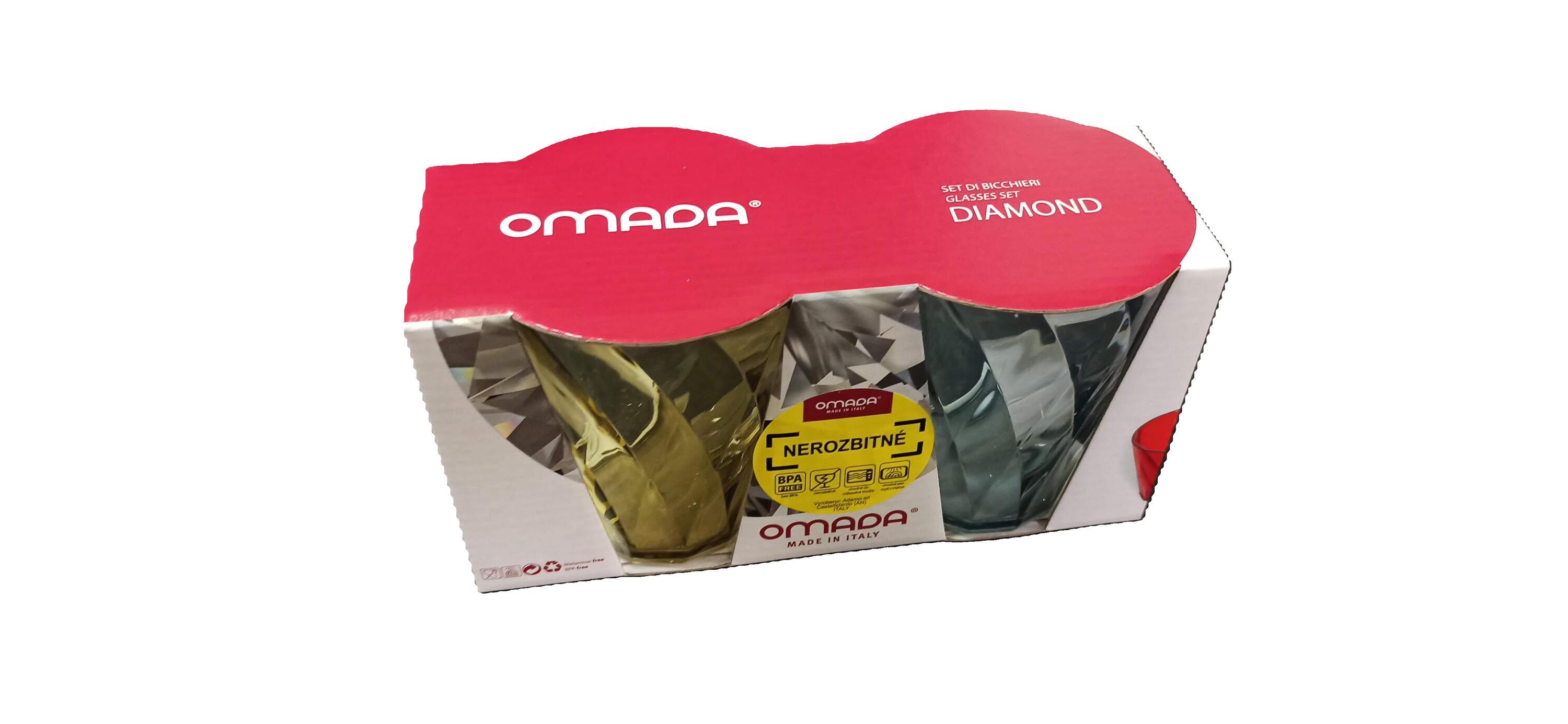 Set 2 skleniček Omada Tritan Water glass 0,35L 2/3