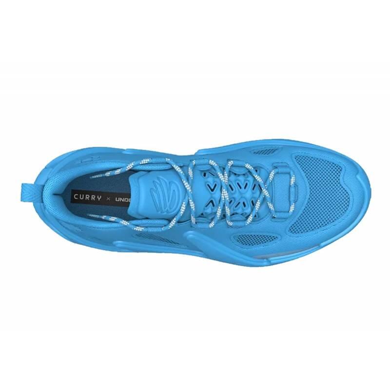 Chaussure de Basketball Under Armour Curry 13 Bleu Enfant GS 4/5