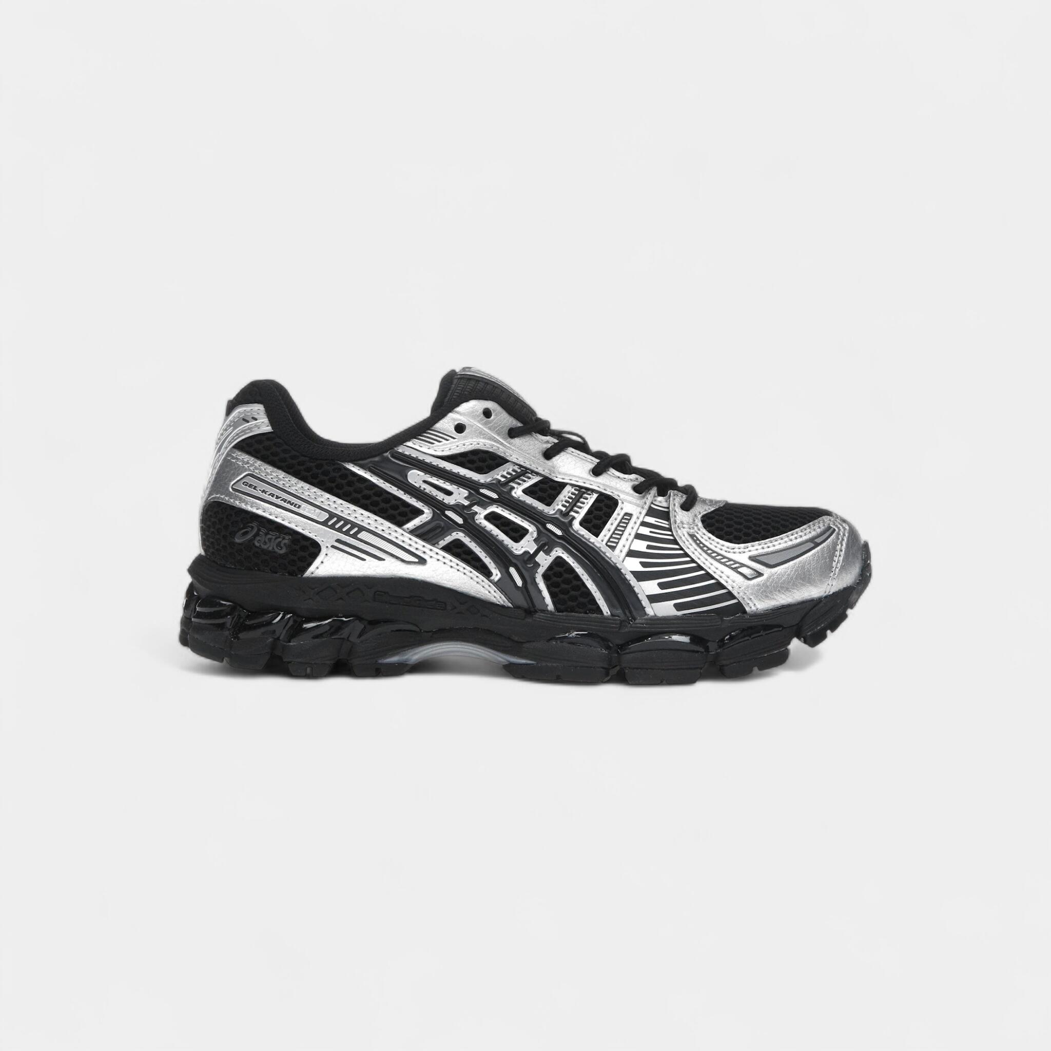 ASICS Gel-Kayano 12.1 Black Pure Silver 1/4
