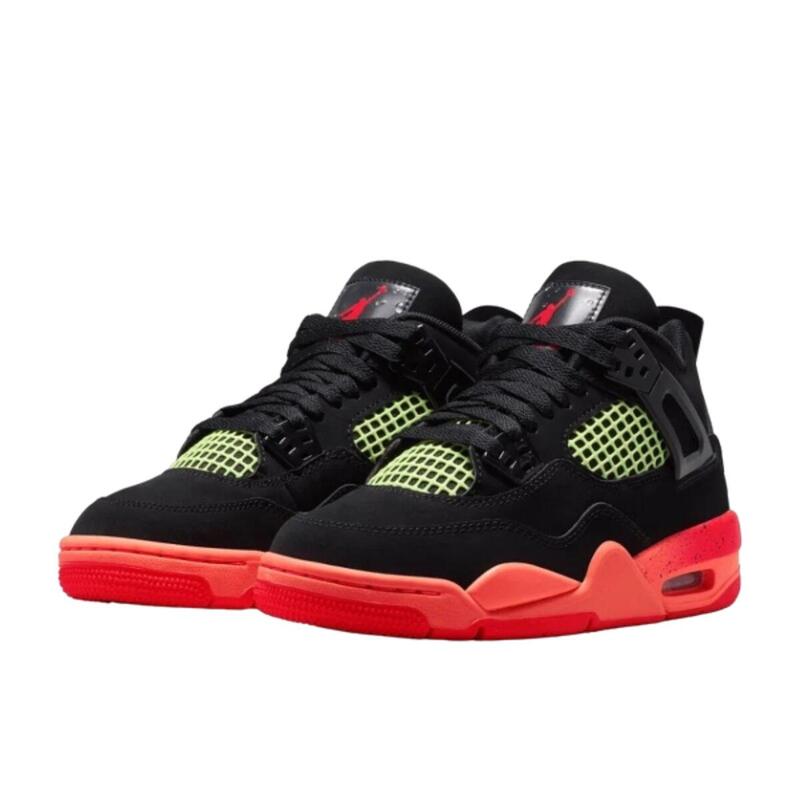 4 Retro Black Infrared Barely Volt