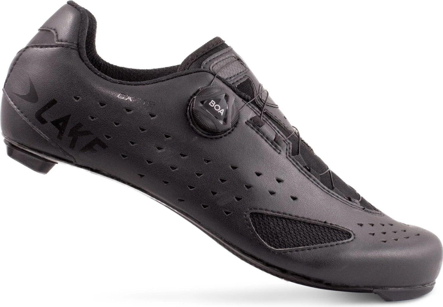 Zapatillas de carretera LAKE CX219-X Negras (Versión grande) 2/5