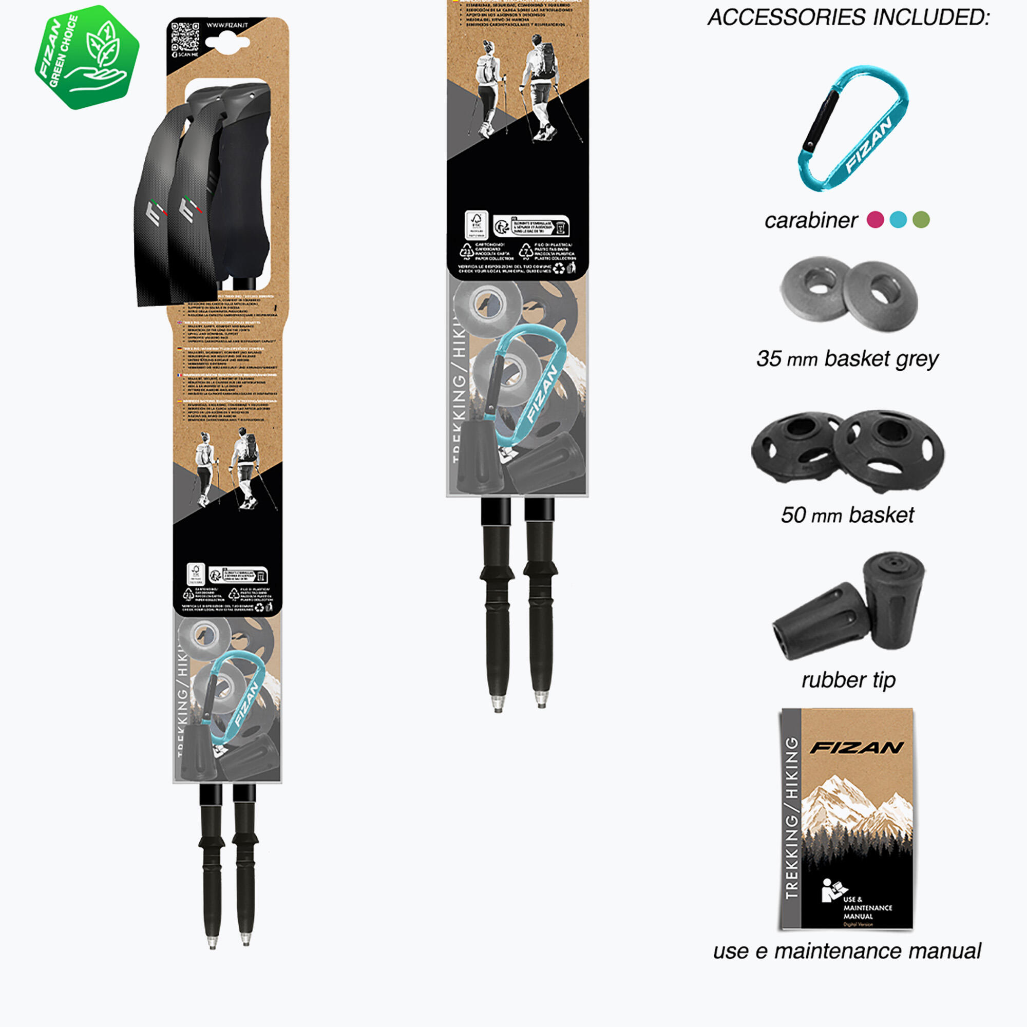 Bâton de trekking Fizan Compact 7/7