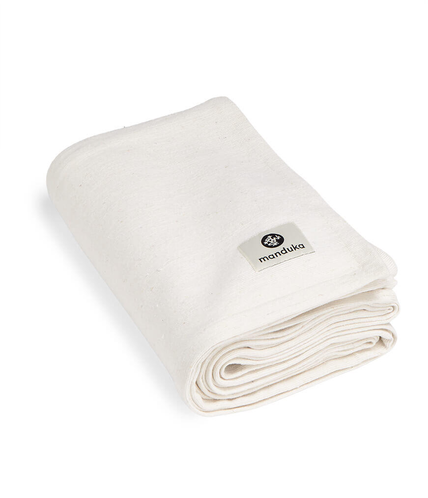 Manduka Essential katoenen yogadeken - naturel 3/3