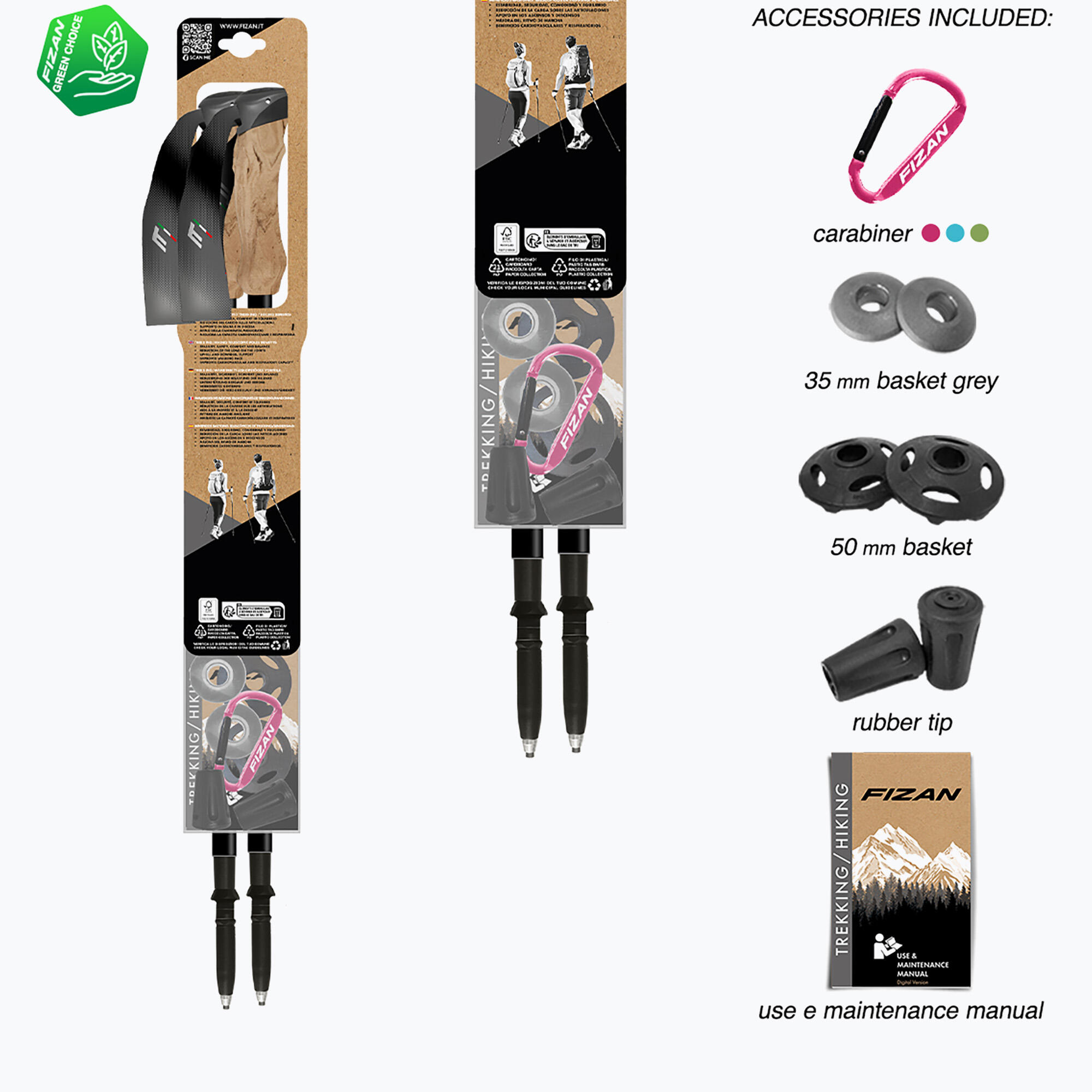 Trekking poles Fizan Compact 7/7