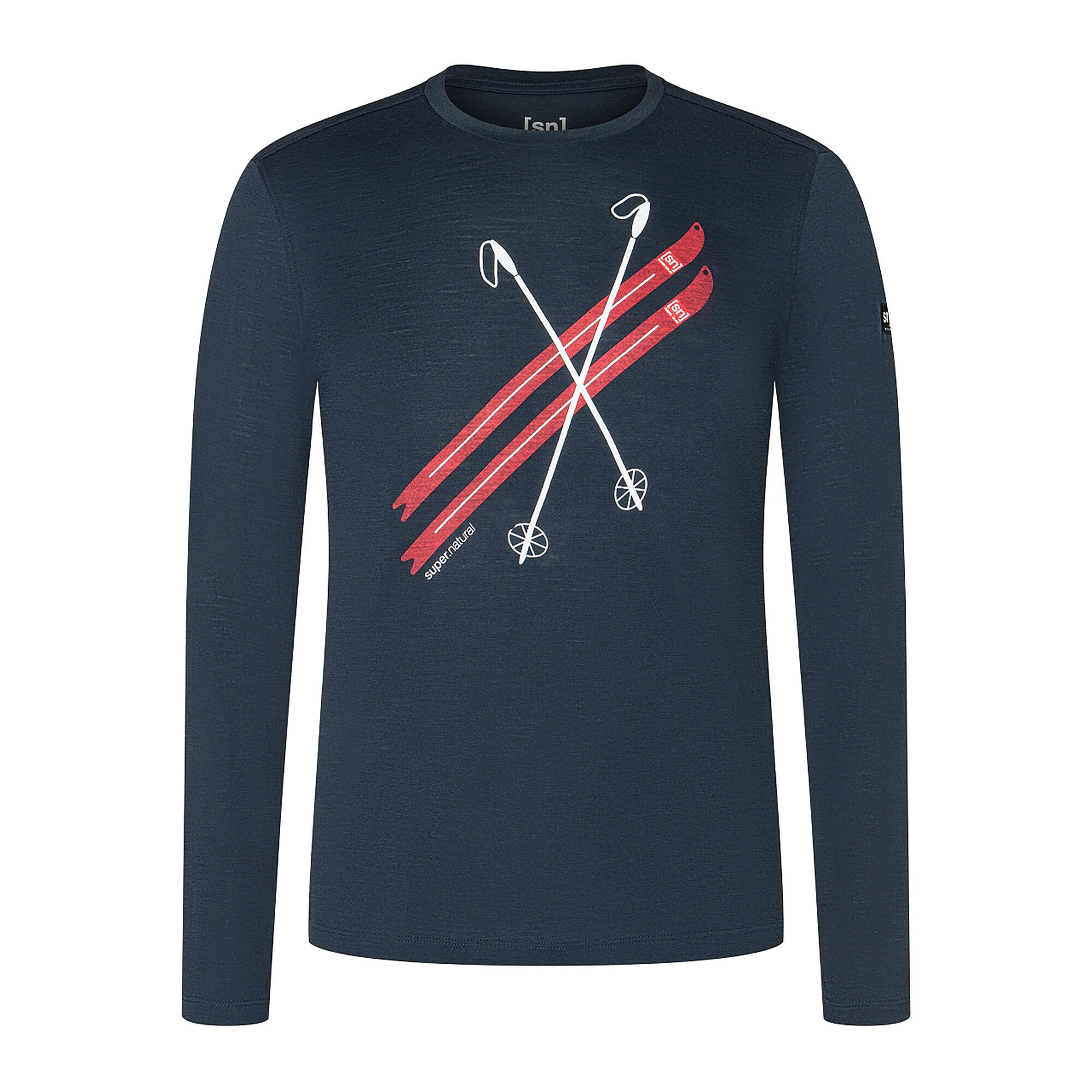 Longsleeve męski super.natural Kryssede Ski 6/6