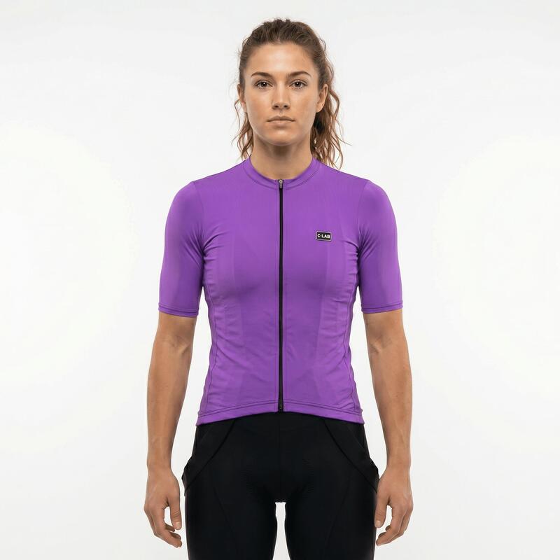 Tricou de ciclism unisex UNICA Viola