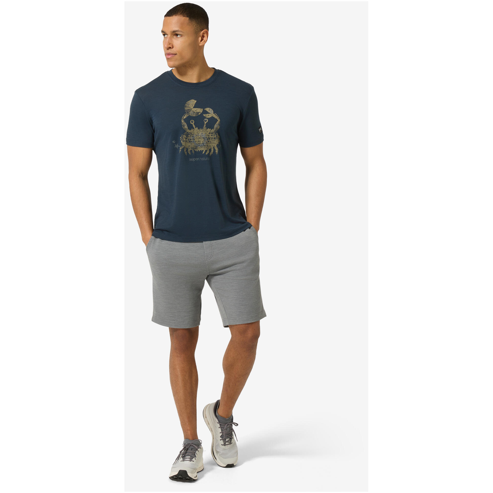 Koszulka męska SUPER.NATURAL M MR CRAB TEE 2/5