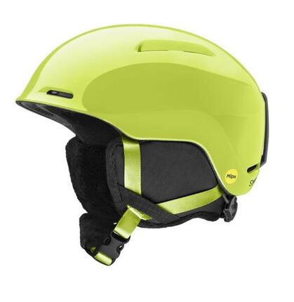 SMITH Smith Kinder Wintersporthelm GLIDE Junior MIPS Electric Lime