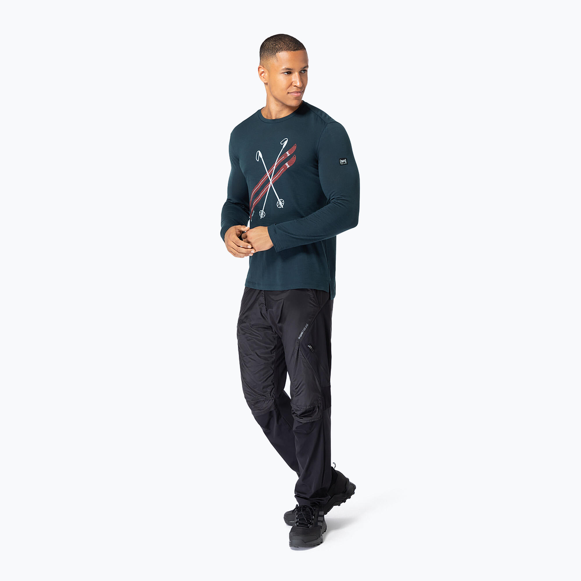 Longsleeve męski super.natural Kryssede Ski 2/6