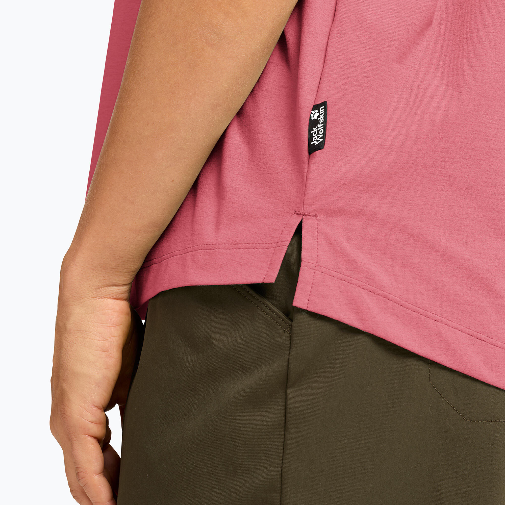 Koszulka trekkingowa damska Jack Wolfskin Travel T 4/7