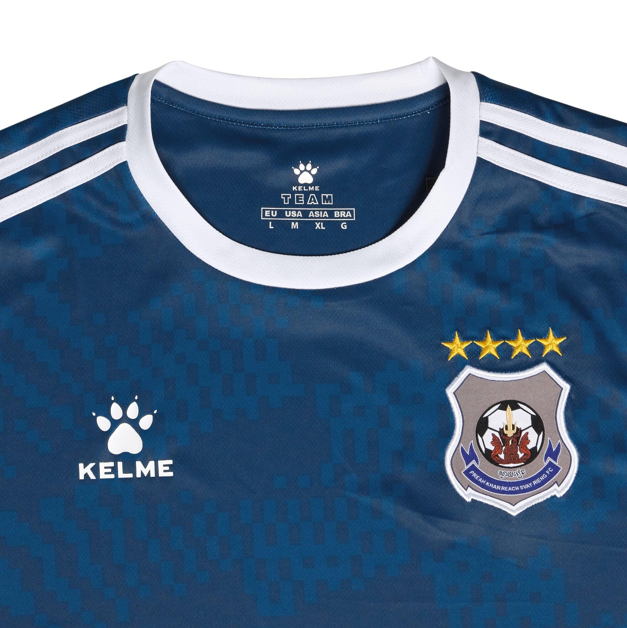 Kelme Camiseta 1ª Equipación Svay Rieng Fc Azul Unisex 3/3