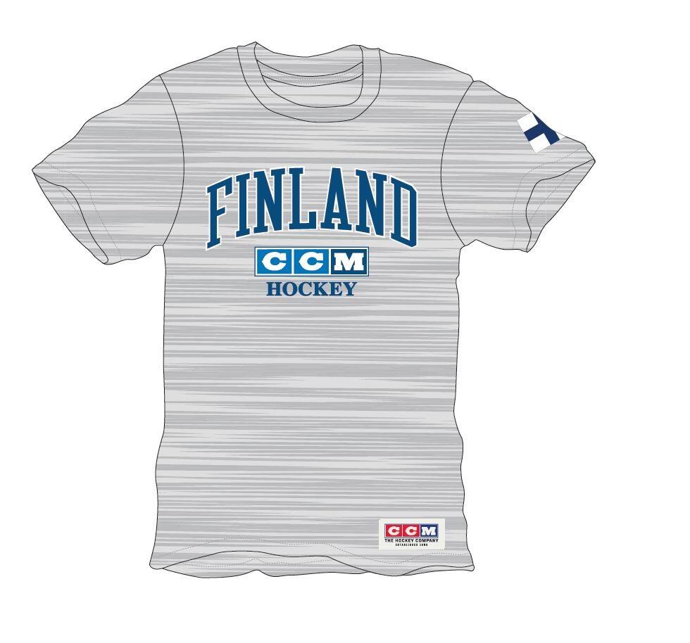 CCM TSS22A Flag T-Shirt Team Senior T-Shirt 2/3
