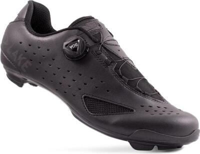Lake cx177-x groot zwart / reflecterend zwart schoenen