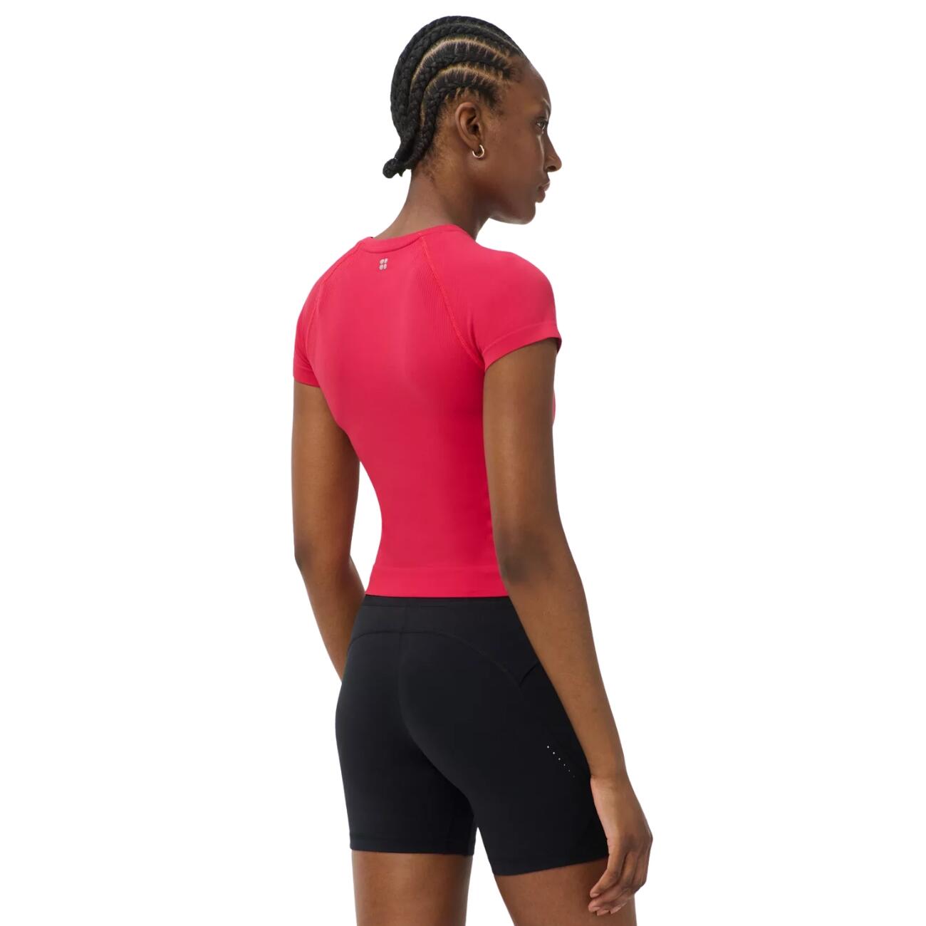 T-shirt d'entraînement sans coutures Sweaty Betty Athlete Crop 4/7