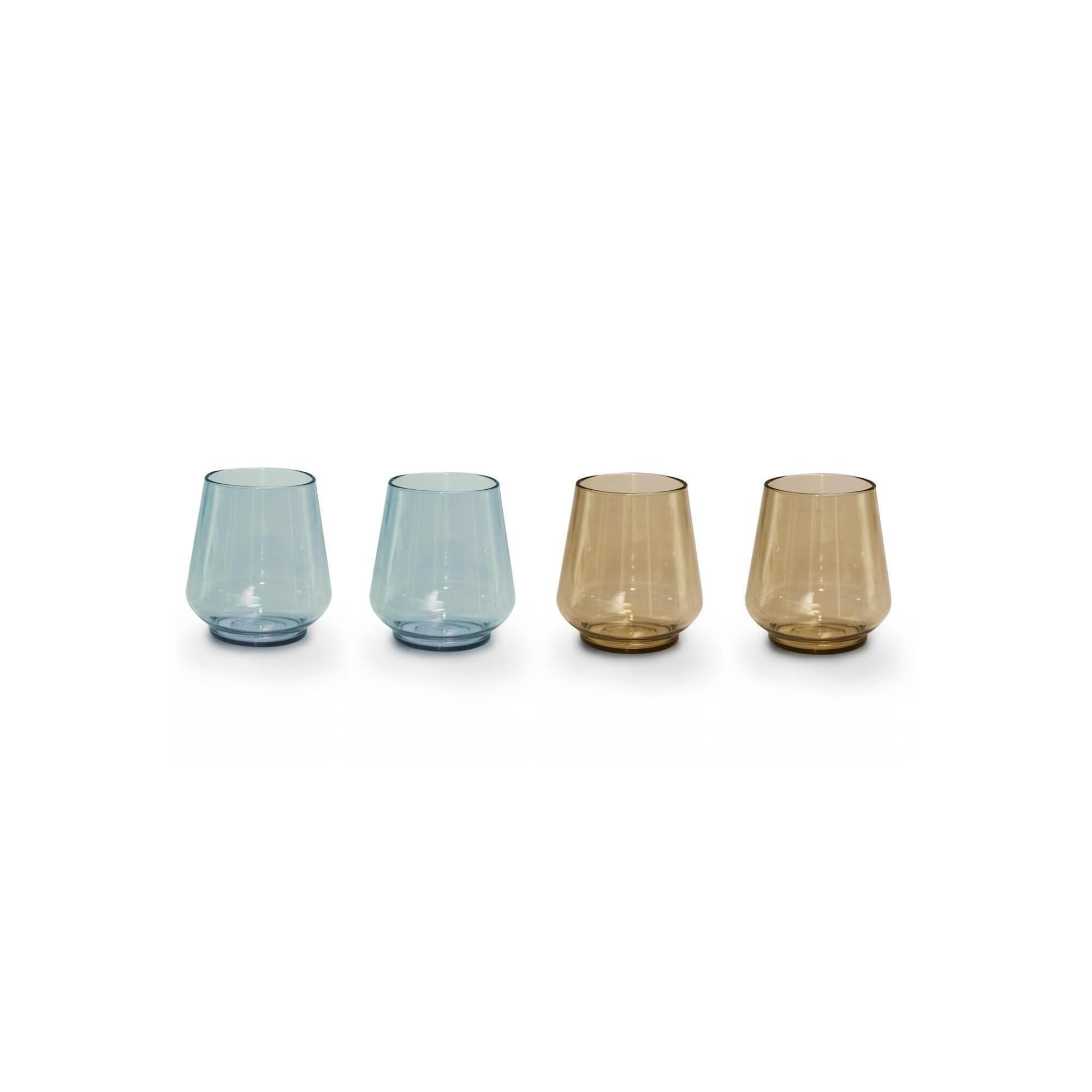 OMADA Set-4 sklenic Omada Tritan Pangea 0,35L