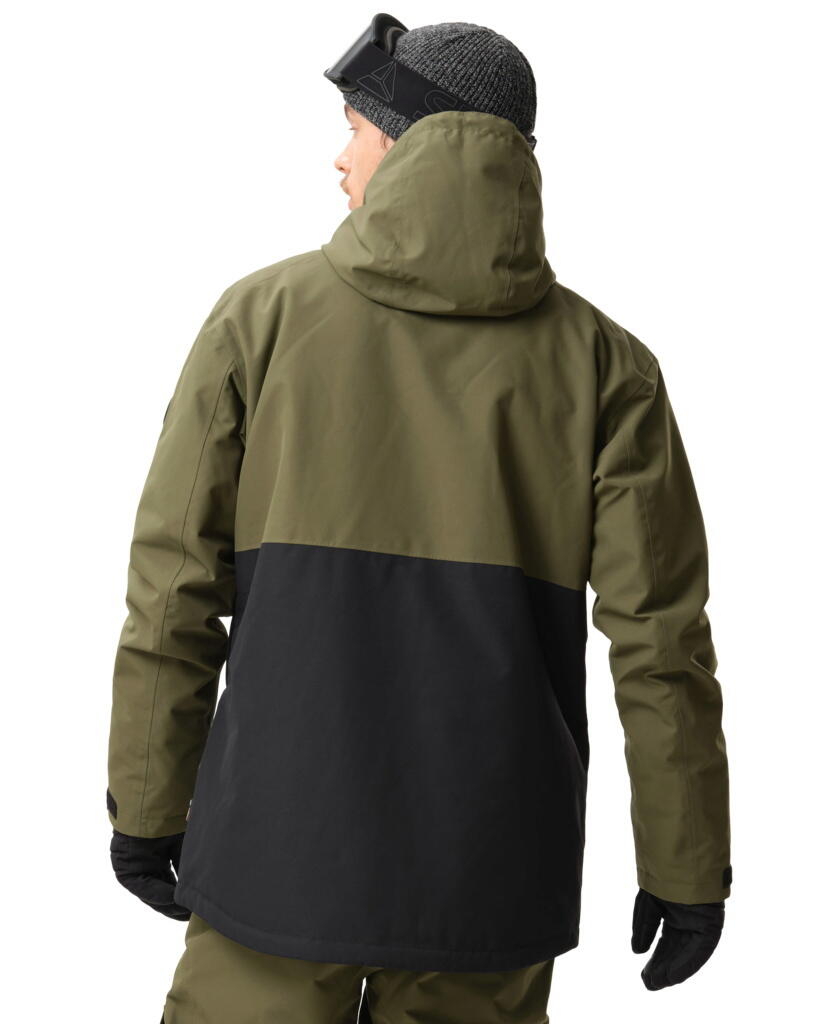 COLOURWEAR Colourwear Herren Block Schneejacke Dark Olive 3/3