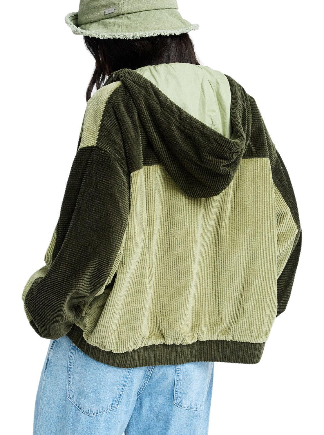ROXY Roxy Damen Kordjacke Have A Blast Oil Green 2/4
