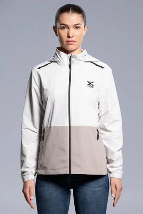 Cortavientos Mujer White Cloud/Cobblestone