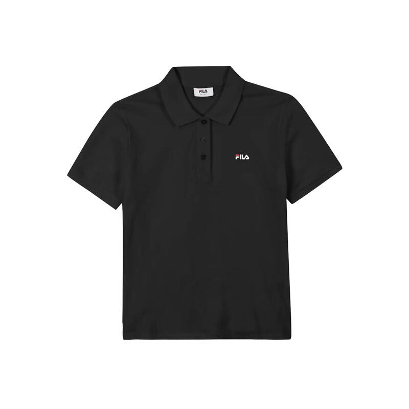 Polo Donna Fila Ponderano Sportiva Vestibilità Femminile Nero XS 1/3