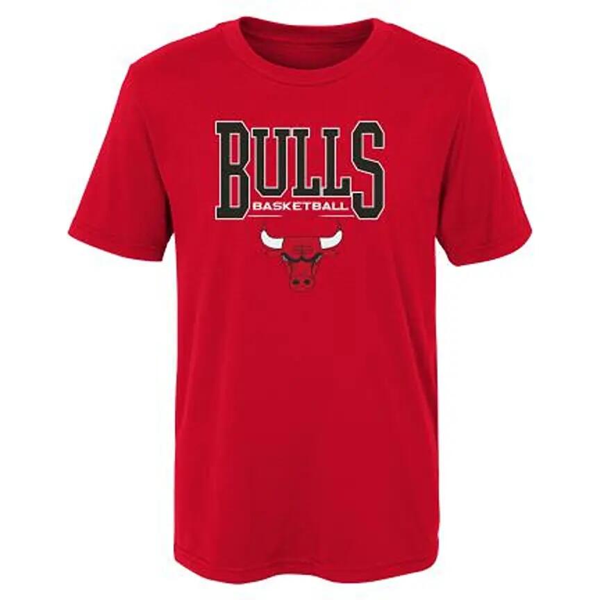 NBA Outerstuff Slam Dunk CTN TEE Chicago Bulls red kids T-Shirt And Longsleeve