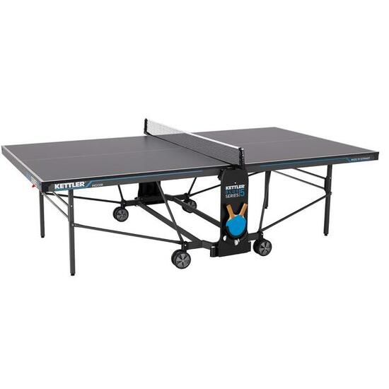 Tafel - Tafeltennis - Kettler Fun K5 - Indoor, inklapbaar - Blauw