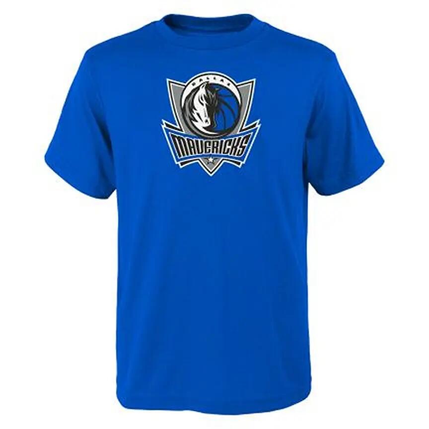 NBA Outerstuff Primary Logo SS TEE Dallas Mavericks BL146 T-Shirt And Longsleeve