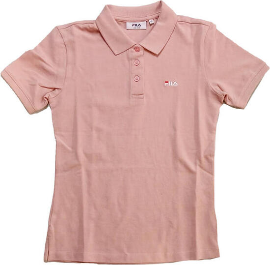 Polo Donna Fila Ponderano Sportiva Vestibilità Femminile Mellow Rose M