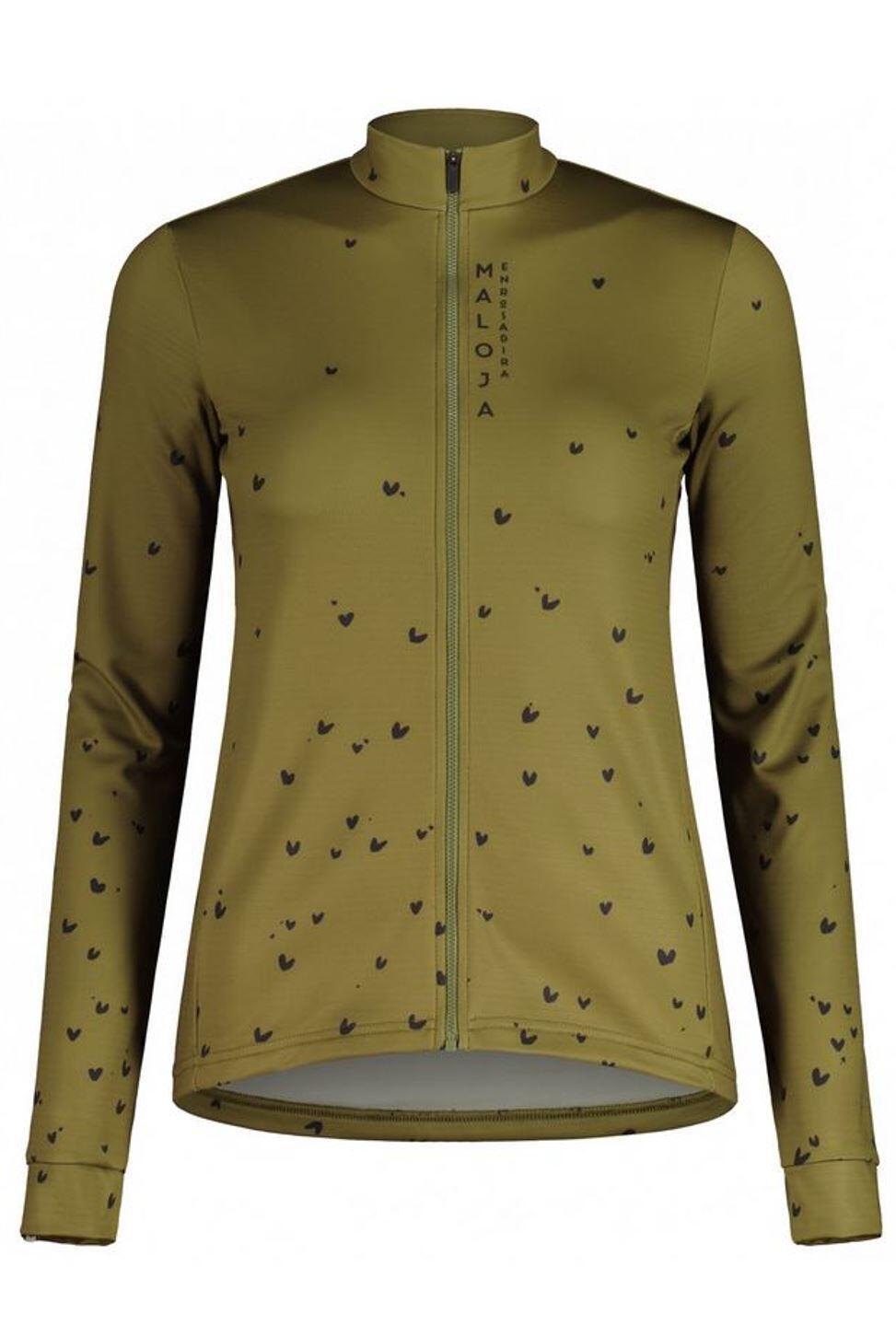 MALOJA Maloja Damen Fleecejacke SawangM. moss flying heart 1/1