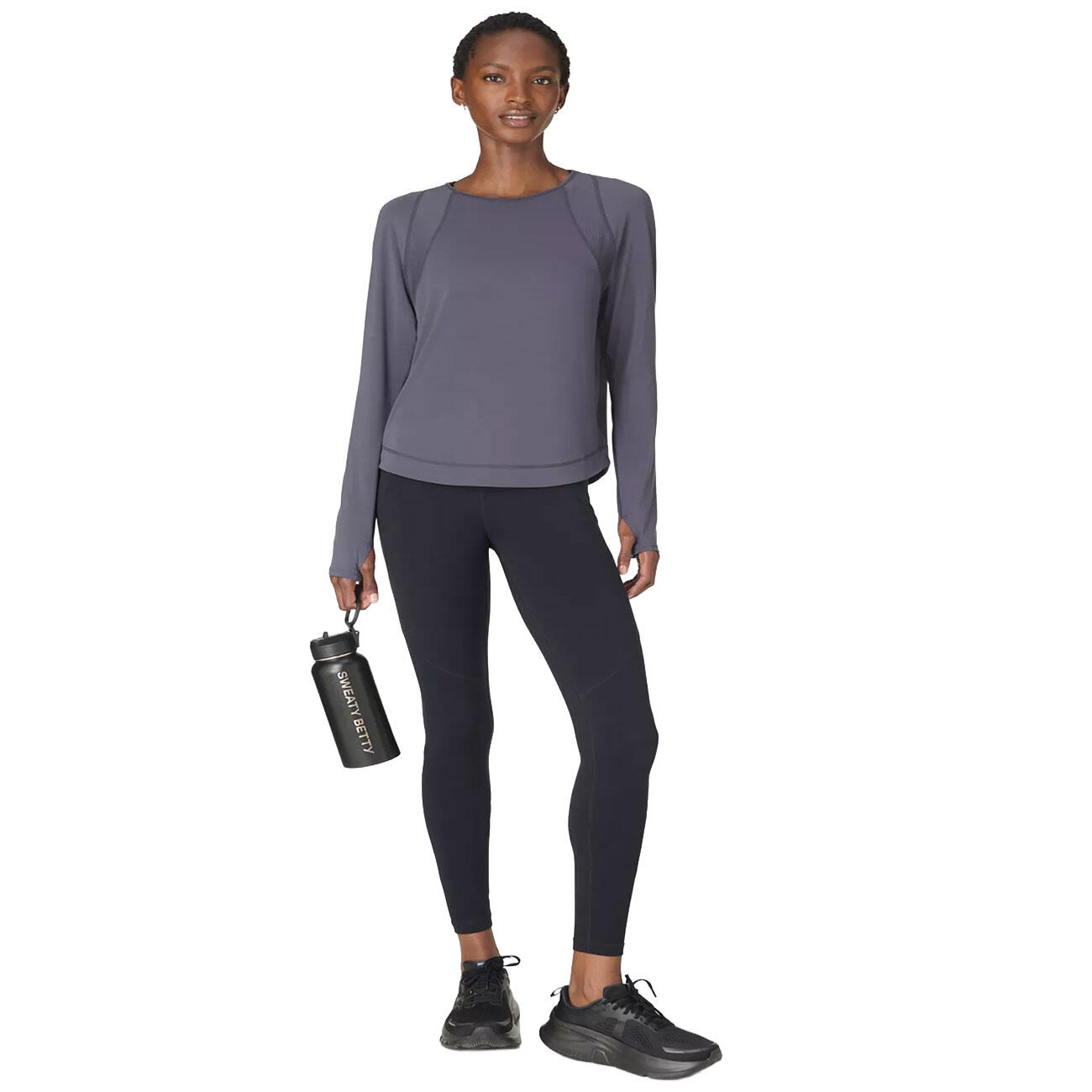 Haut à Manches Longues en Maille Sweaty Betty Breathe Easy 3/7