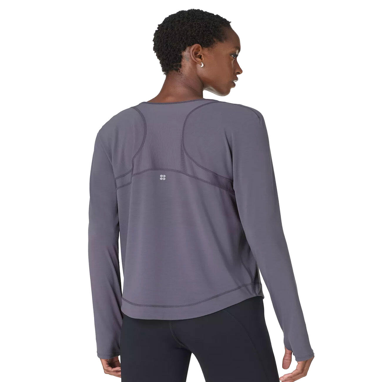 Haut à Manches Longues en Maille Sweaty Betty Breathe Easy 4/7