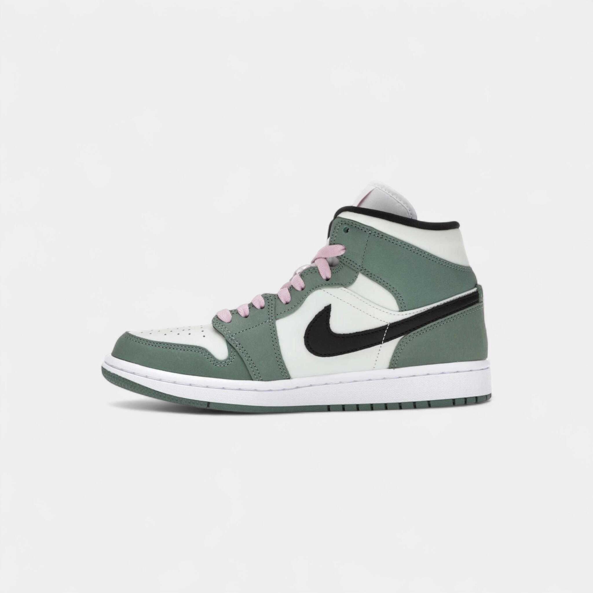 Jordan 1 Mid Dutch Green (Women's) 4/4