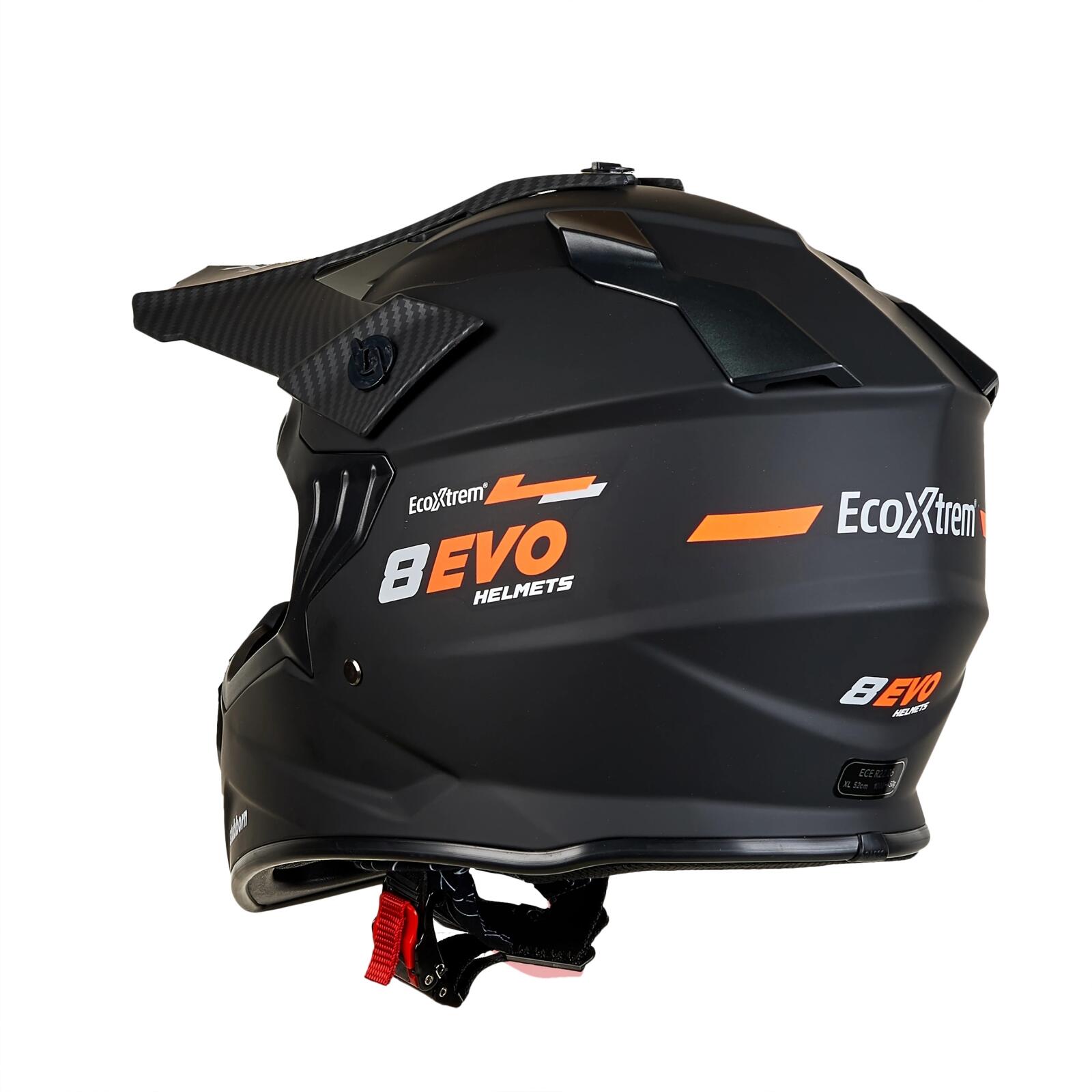 Casco Integral Off Road para Patinete Eléctrico EcoXtrem 8 EVO 3/4