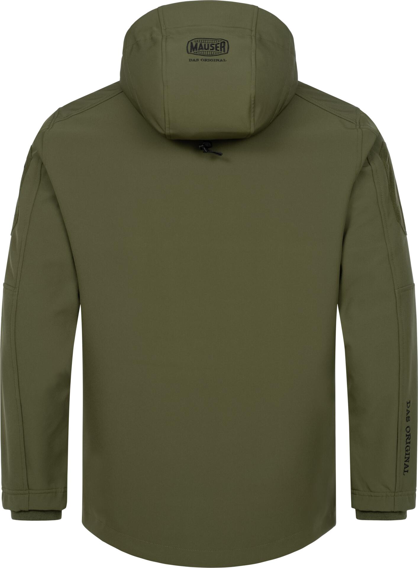 Jagdjacke Softshelljacke Herren Jagd Tornado Grün 4/6