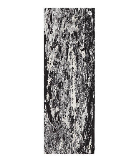 Mata do ćwiczeń pilatesu Manduka Rheo 8mm - Black White Marble