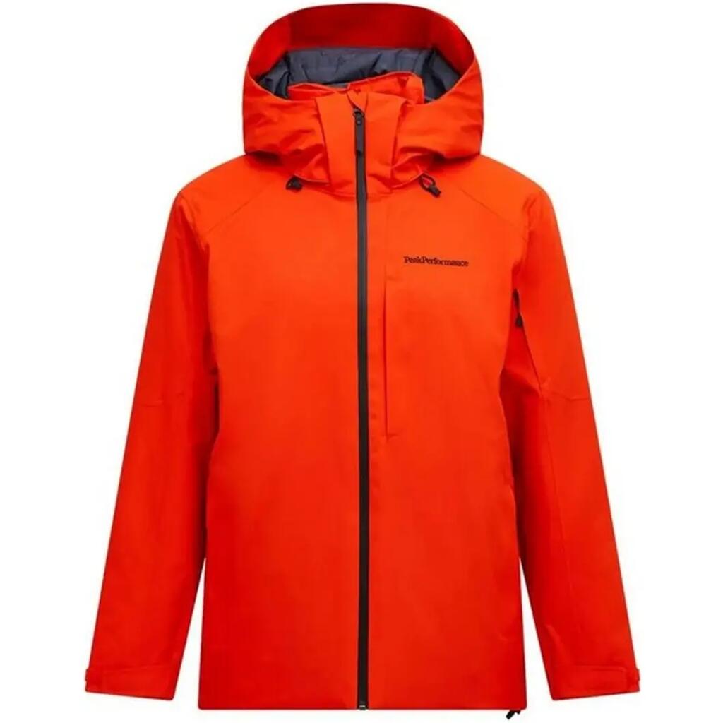 Men - Ski - Insulated jacket - Waterproof - Orange