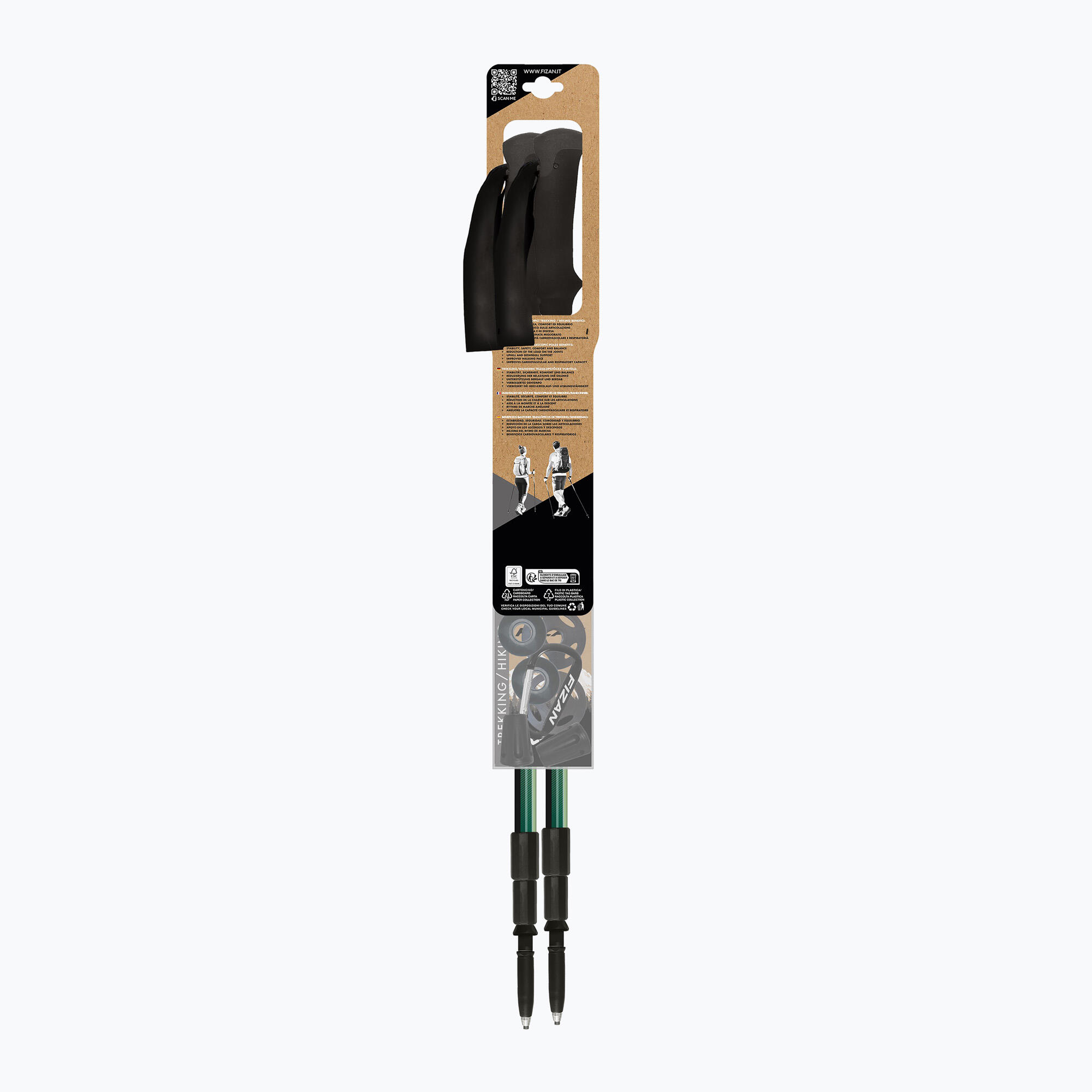 Bastones de trekking Fizan Trek Pro 4/7