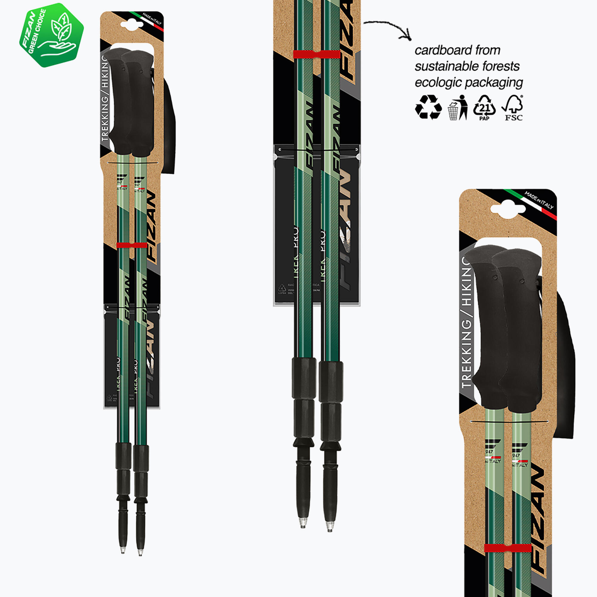 Bastones de trekking Fizan Trek Pro 6/7